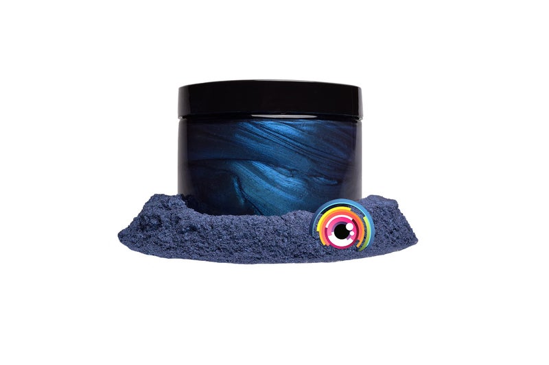 Eye Candy Pigments Premium Blue Mica Powder - Blueblood (50gr) - for Epoxy, Resin, Soap, Paint, Woodworking, Acrylic Pouring, Bath Bombs, Fishing Lures - DIY Arts and Crafts Additive - Image 3